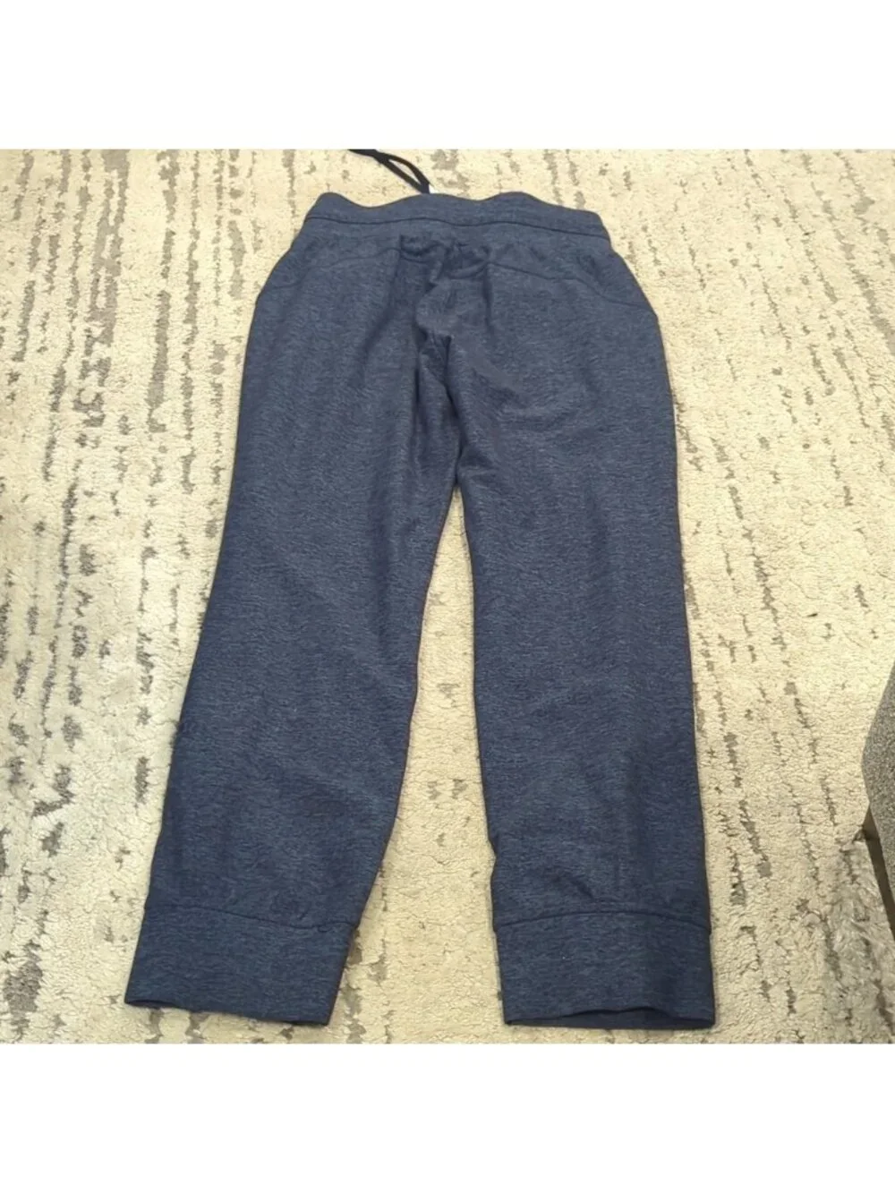 Lululemon Ready to Rulu Jogger Crop Heathered Submarine / Black